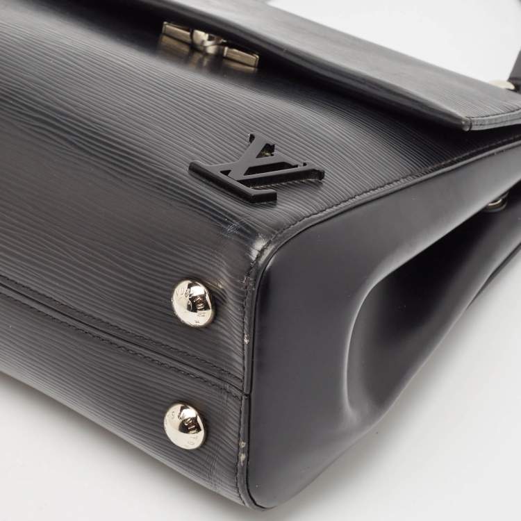 Pre Owned Louis Vuitton Black Epi Leather Cluny BB Bag