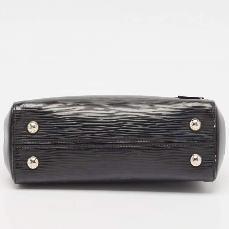 Pre Owned Louis Vuitton Black Epi Leather Cluny BB Bag