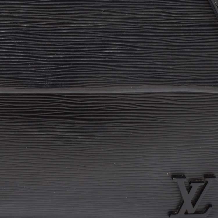 Pre Owned Louis Vuitton Black Epi Leather Cluny BB Bag