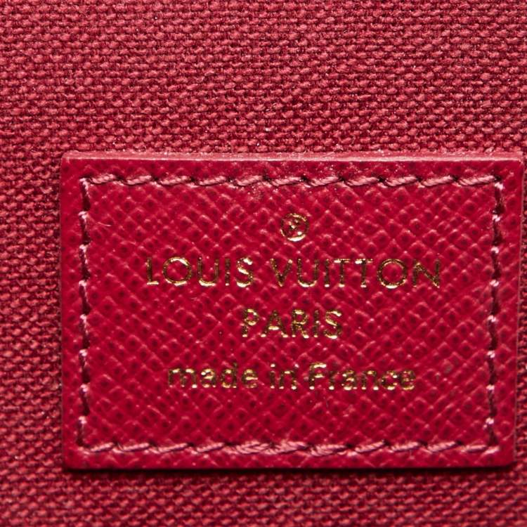 Pre Owned Louis Vuitton Monogram Canvas Pochette Felicie Bag