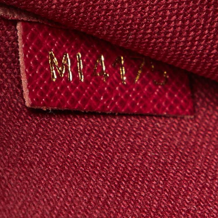 Pre Owned Louis Vuitton Monogram Canvas Pochette Felicie Bag