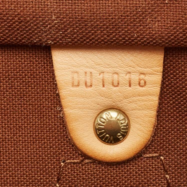 Pre Owned Louis Vuitton Monogram Canvas Speedy 30 Bag