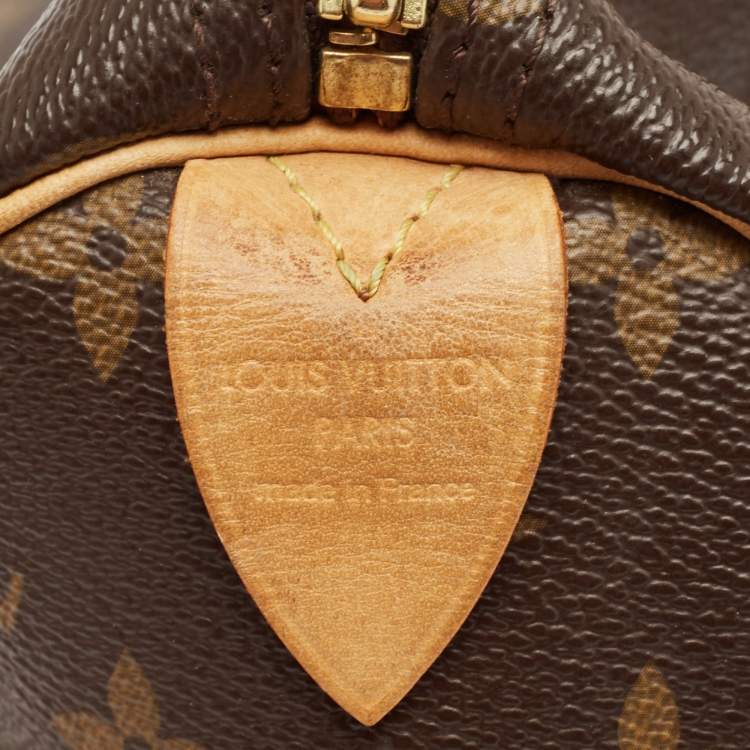 Pre Owned Louis Vuitton Monogram Canvas Speedy 30 Bag