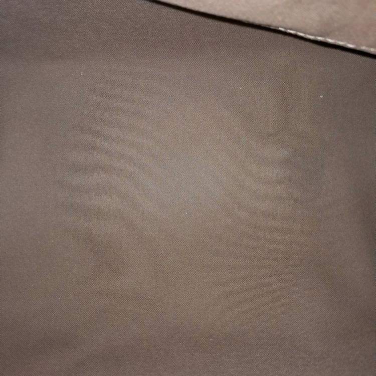 Pre Owned Louis Vuitton Brown PVC Monogram Bandouliere Speedy 35 bag