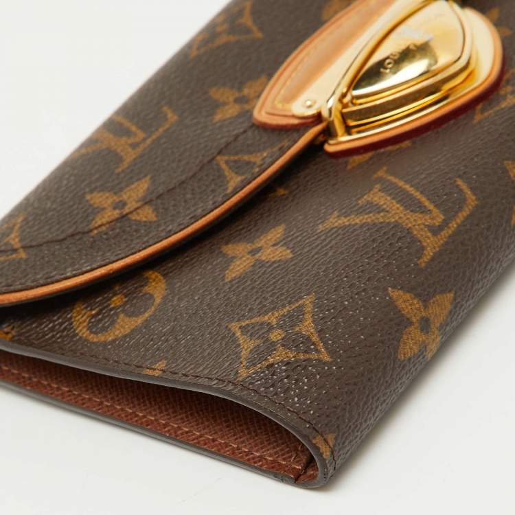 Pre Owned Louis Vuitton Monogram Canvas Eugenie Wallet