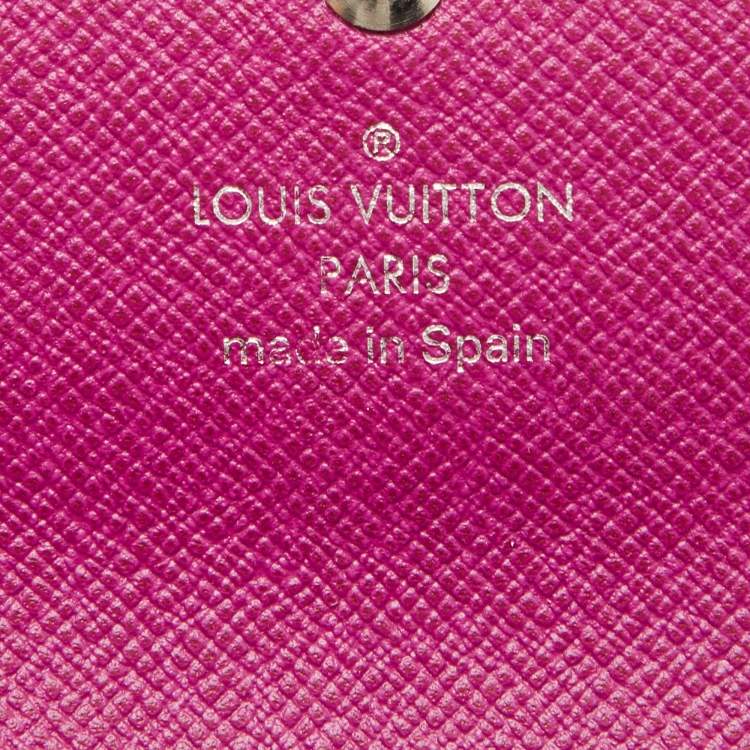 Pre Owned Louis Vuitton Grenade Epi Leather Sarah Wallet