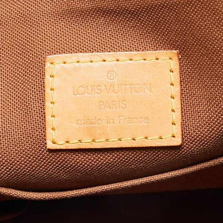 Pre Owned Louis Vuitton Monogram Canvas Tulum GM Bag