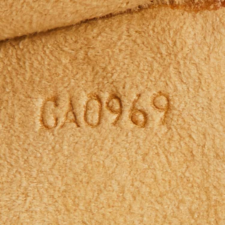 Pre Owned Louis Vuitton Monogram Canvas Twin Pochette GM Bag