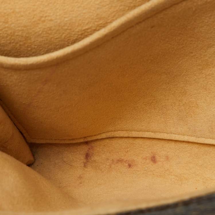 Pre Owned Louis Vuitton Monogram Canvas Twin Pochette GM Bag