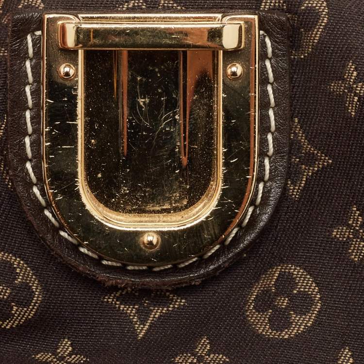 Pre Owned Louis Vuitton Fusain Monogram Idylle Canvas Romance Bag