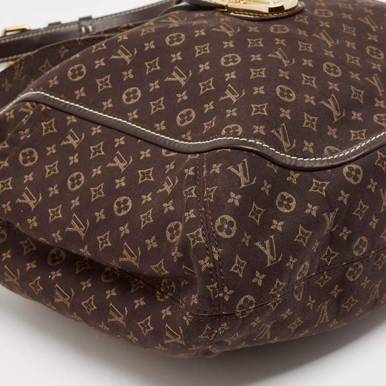 Pre Owned Louis Vuitton Fusain Monogram Idylle Canvas Romance Bag