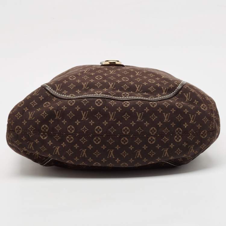 Pre Owned Louis Vuitton Fusain Monogram Idylle Canvas Romance Bag
