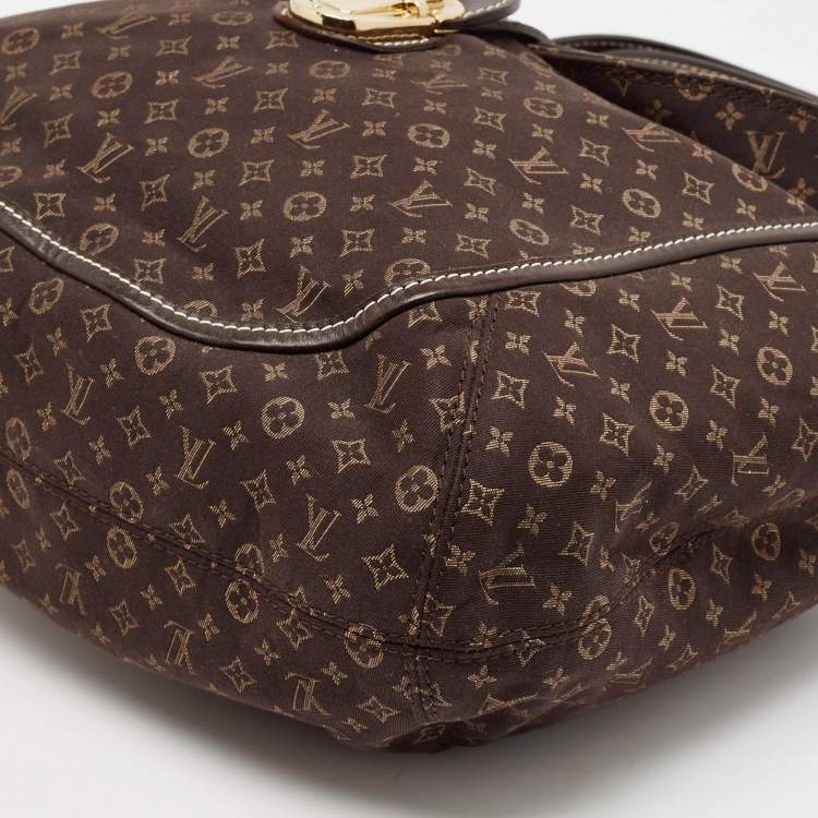 Pre Owned Louis Vuitton Fusain Monogram Idylle Canvas Romance Bag