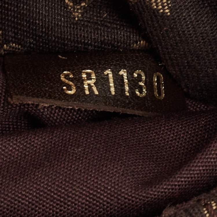 Pre Owned Louis Vuitton Fusain Monogram Idylle Canvas Romance Bag