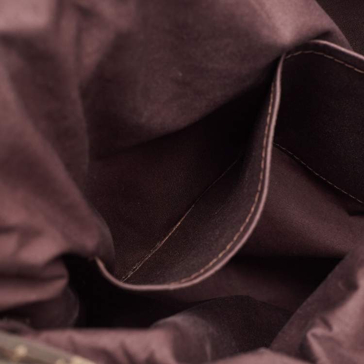 Pre Owned Louis Vuitton Fusain Monogram Idylle Canvas Romance Bag