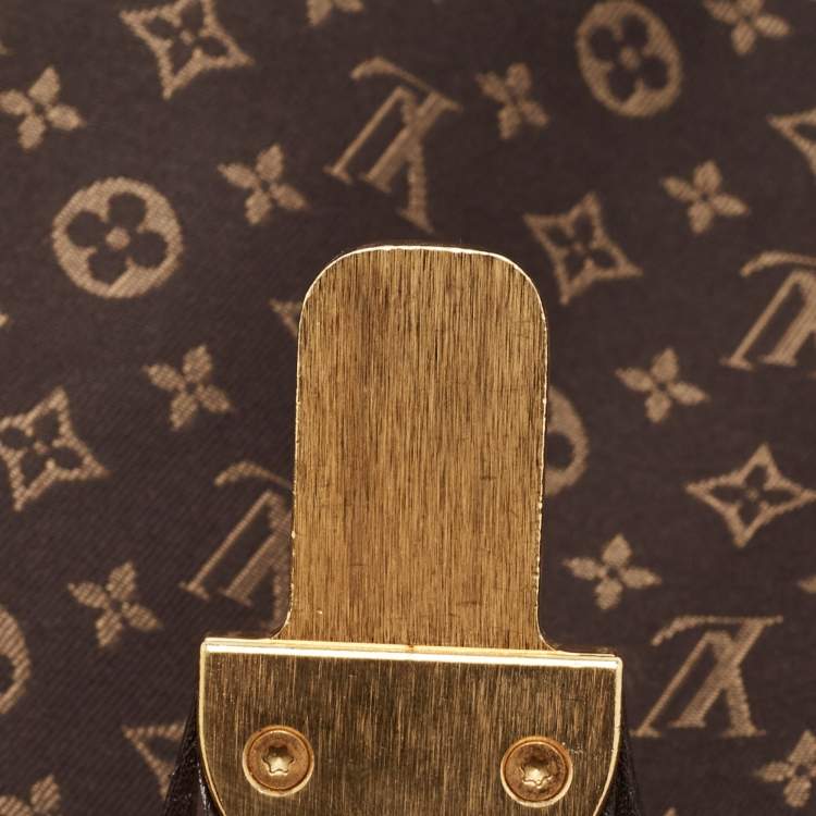 Pre Owned Louis Vuitton Fusain Monogram Idylle Canvas Romance Bag
