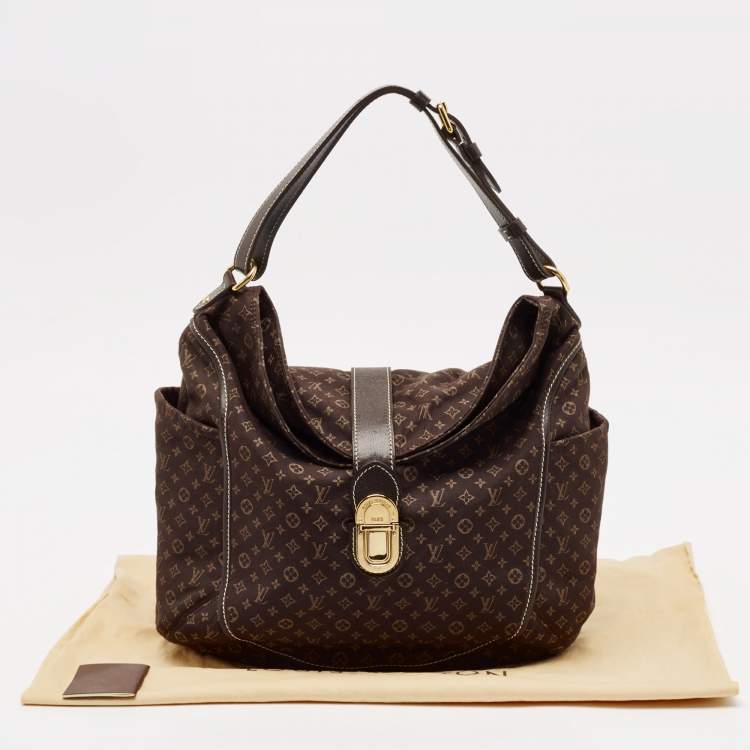 Pre Owned Louis Vuitton Fusain Monogram Idylle Canvas Romance Bag