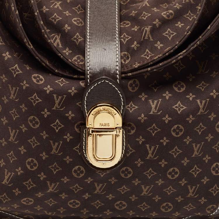 Pre Owned Louis Vuitton Fusain Monogram Idylle Canvas Romance Bag