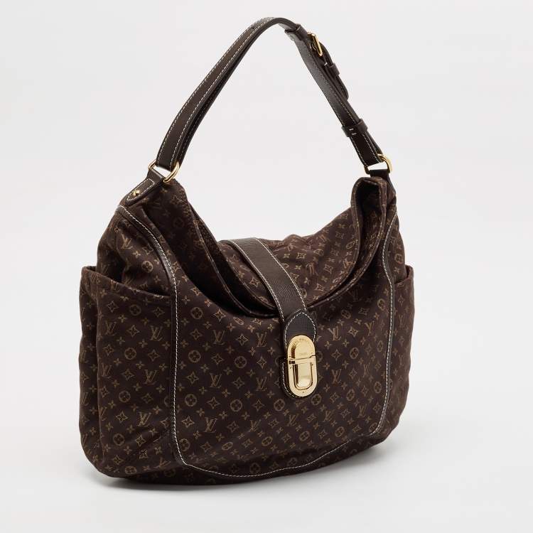 Pre Owned Louis Vuitton Fusain Monogram Idylle Canvas Romance Bag