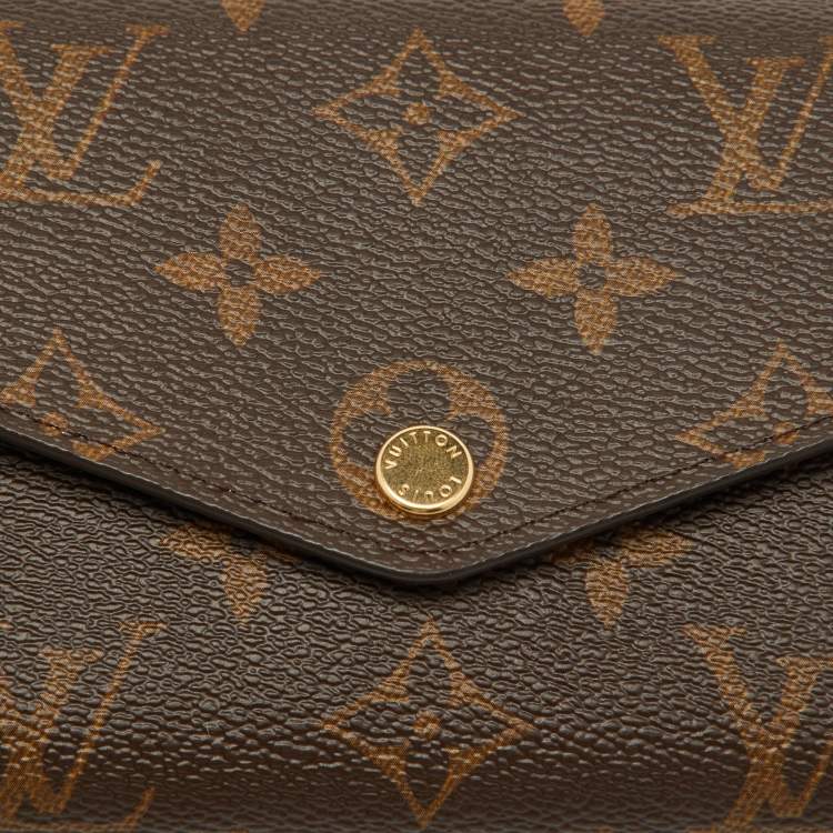 Pre Owned Louis Vuitton Monogram Canvas Sarah Wallet