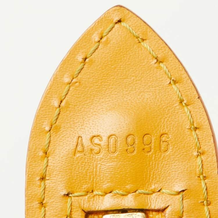 Pre Owned Louis Vuitton Tassil Yellow Epi Leather Saint Jacques GM Bag