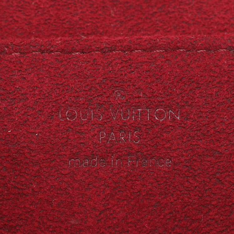 Pre Owned Louis Vuitton White Multicolor Canvas and Leather Beverly MM Bag
