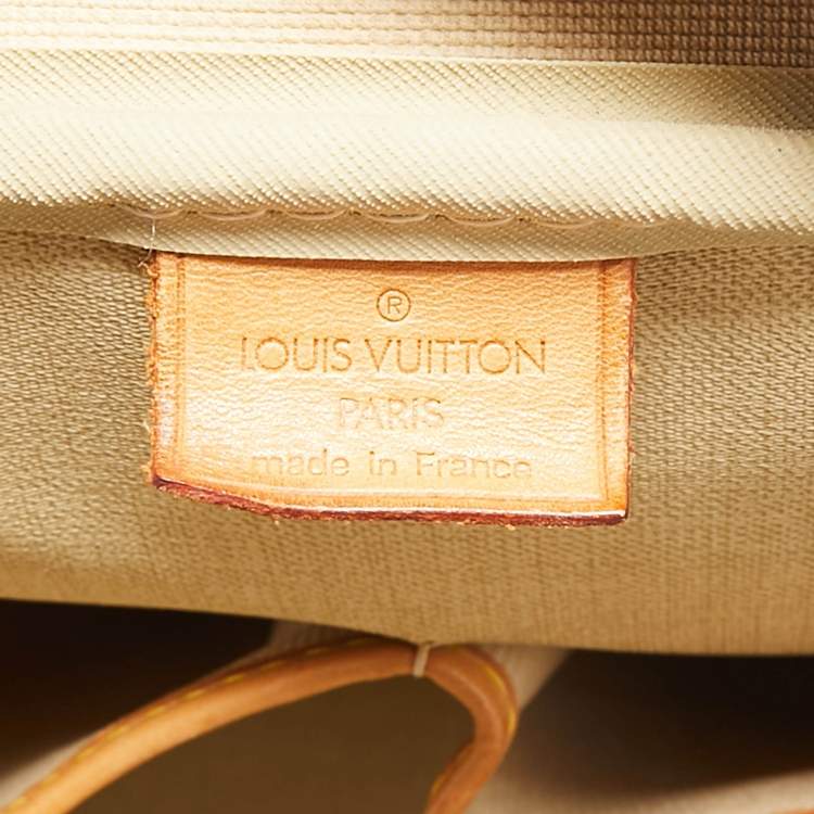 Pre Owned Louis Vuitton Monogram Canvas Deauville Bag