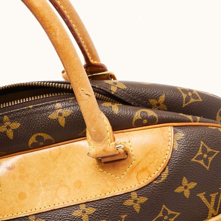 Pre Owned Louis Vuitton Monogram Canvas Deauville Bag