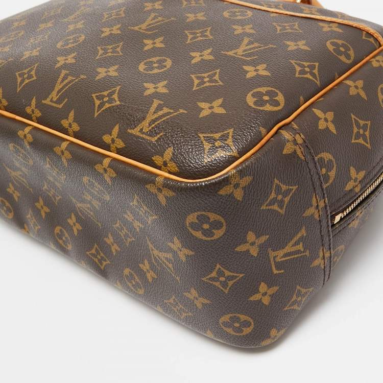 Pre Owned Louis Vuitton Monogram Canvas Deauville Bag