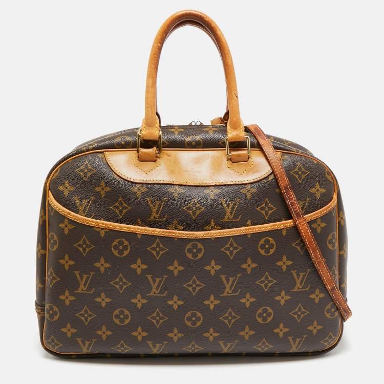 Pre Owned Louis Vuitton Monogram Canvas Deauville Bag