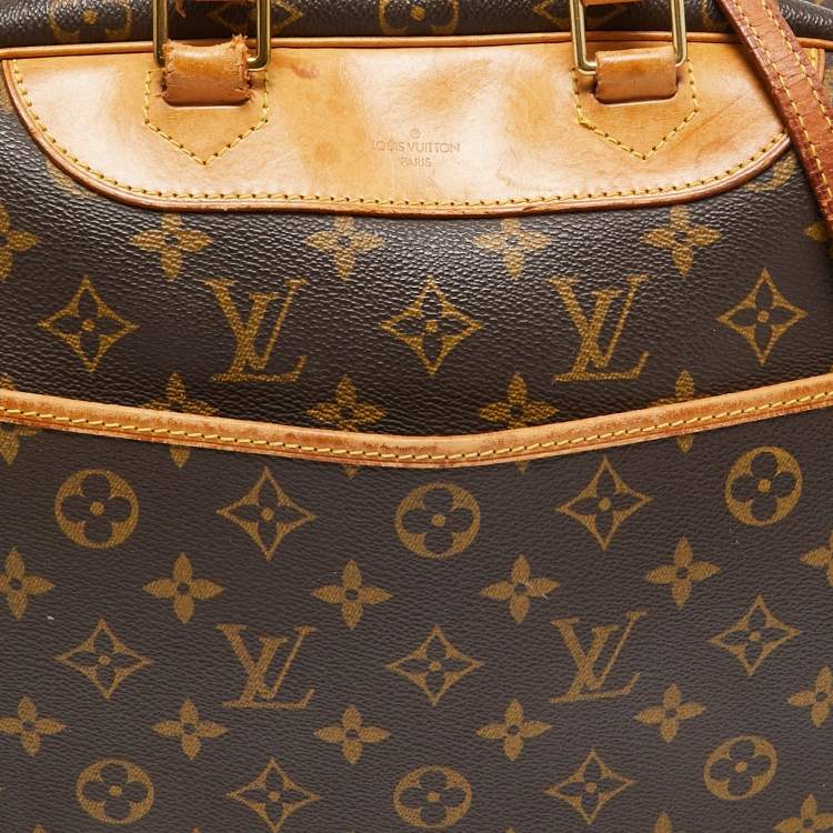 Pre Owned Louis Vuitton Monogram Canvas Deauville Bag
