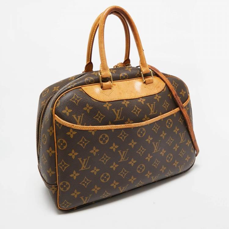 Pre Owned Louis Vuitton Monogram Canvas Deauville Bag