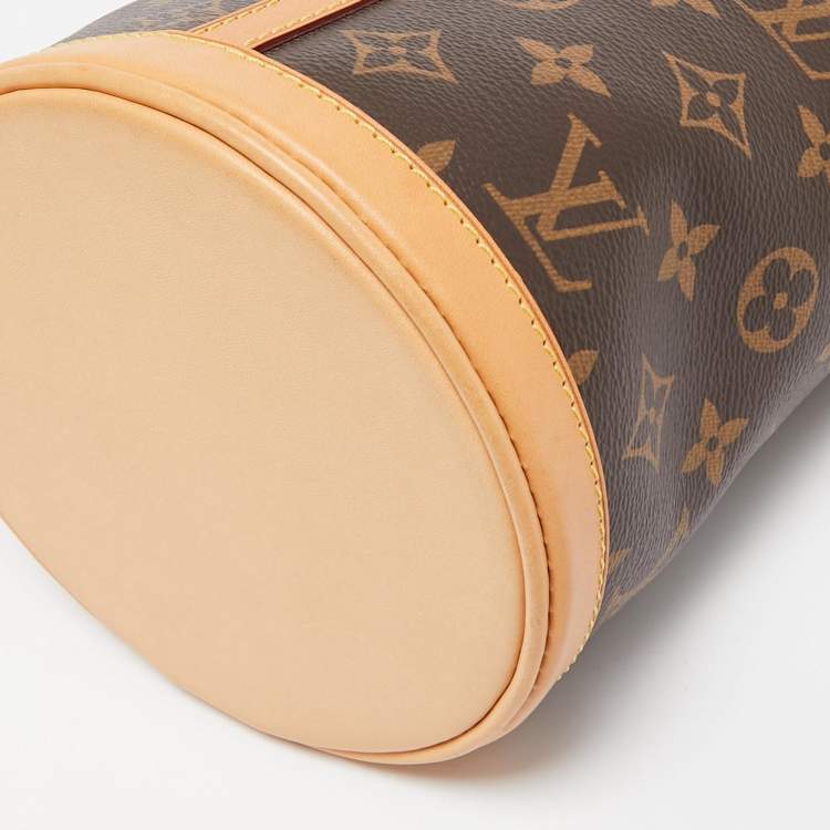 Pre Owned Louis Vuitton Monogram Canvas and Leather Duffle Bag