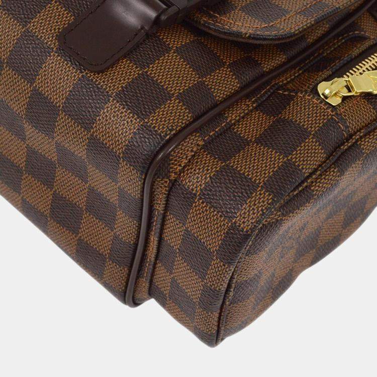 Pre Owned Louis Vuitton Damier Reporter Melville Shoulder Bag