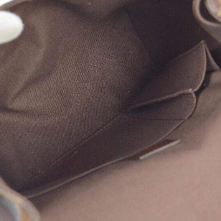 Pre Owned Louis Vuitton Damier Reporter Melville Shoulder Bag