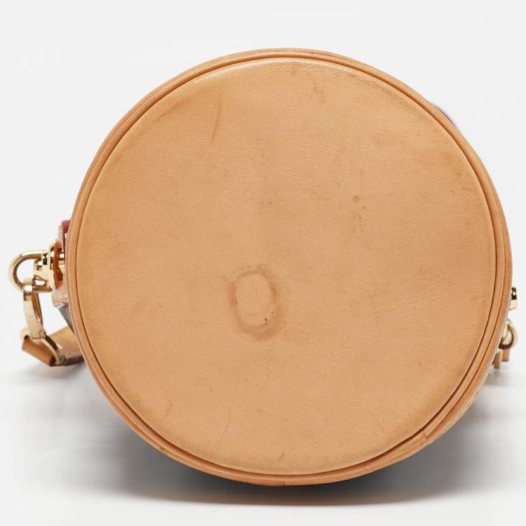 Pre Owned Louis Vuitton Monogram Canvas and Leather Duffle Bag