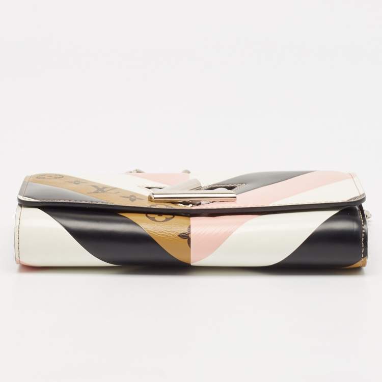 Pre Owned Louis Vuitton Epi Monogram Reverse Twist Wallet On Chain