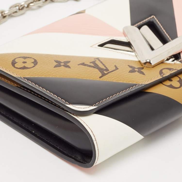 Pre Owned Louis Vuitton Epi Monogram Reverse Twist Wallet On Chain