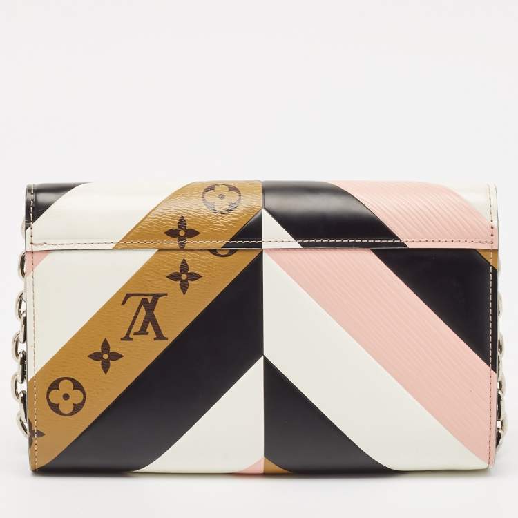 Pre Owned Louis Vuitton Epi Monogram Reverse Twist Wallet On Chain