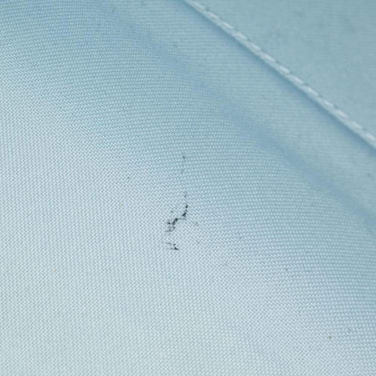 Pre Owned Louis Vuitton Blue White Pvc Monogram Giant Resort Hawaii OnTheGo GM Tote Bag