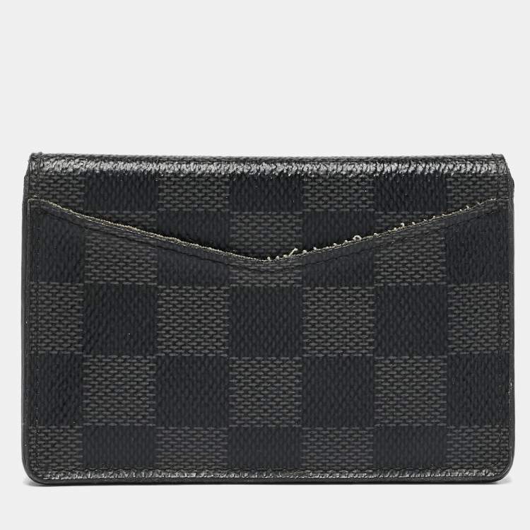 Pre Owned Louis Vuitton Damier Graphite Canvas Pocket Organizer