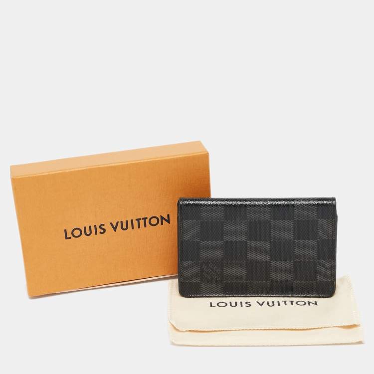Pre Owned Louis Vuitton Damier Graphite Canvas Pocket Organizer
