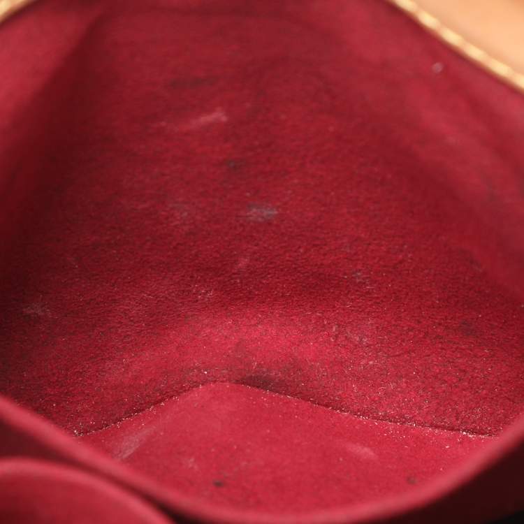 Pre Owned Louis Vuitton White Multicolore Monogram Canvas Audra Bag
