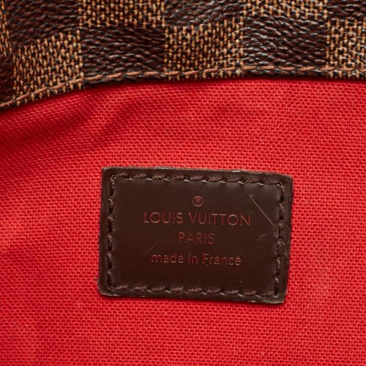 Pre Owned Louis Vuitton Damier Ebene Canvas Bloomsbury PM Bag