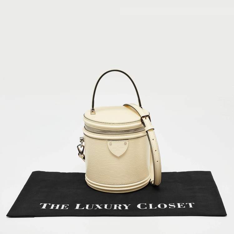 Pre Owned Louis Vuitton Banane Epi Leather Cannes Bag
