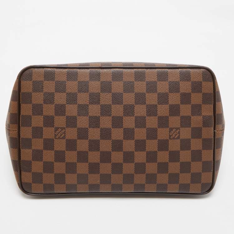 Pre Owned Louis Vuitton Damier Ebene Canvas Bergamo MM Bag