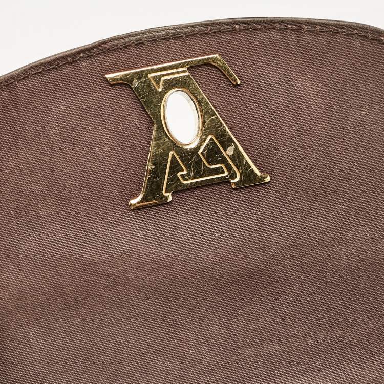 Pre Owned Louis Vuitton Amarante Monogram Vernis Pasadena Bag