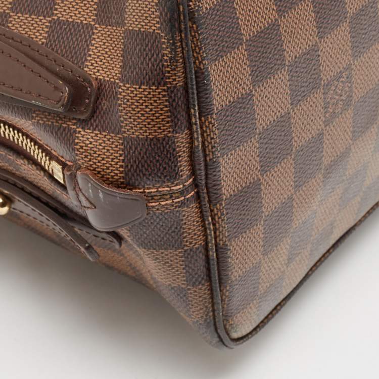 Pre Owned Louis Vuitton Damier Ebene Canvas Cabas Rivington GM Bag