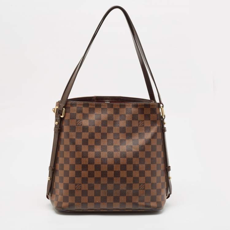 Pre Owned Louis Vuitton Damier Ebene Canvas Cabas Rivington GM Bag