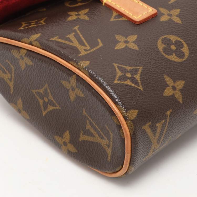 Pre Owned Louis Vuitton Monogram Canvas and Leather Sonatine Bag